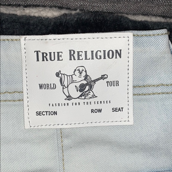 Mens True Religion jean shorts size 31 - Picture 4 of 5